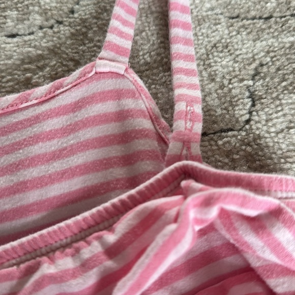 Hanna Andersson pink striped dress size 12 (150) - Picture 5 of 6